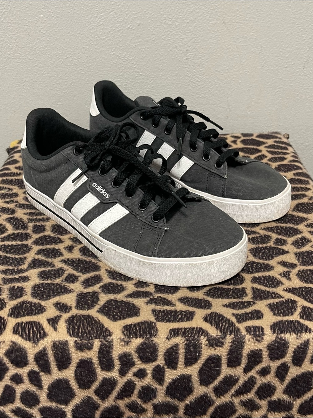 adidas Black and White Men's Sneakers
